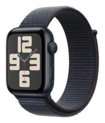 Умные часы Apple Watch SE 44mm (2024) Midnight Aluminum Case with Ink Sport Loop (MXEP3)