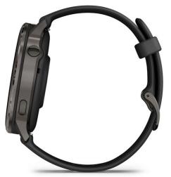 Умные часы Garmin Venu 4 45mm Slate with Black Silicone Band (010-03014-00)