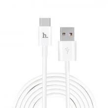 USB кабель HOCO USB X1 Type-C(1 m) (White)