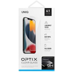 Защитное стекло UNIQ OPTIX Clear  для iPhone 13/13 Pro 