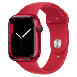 Apple Watch S7 45mm Red Aluminum Case / Red Sport Band