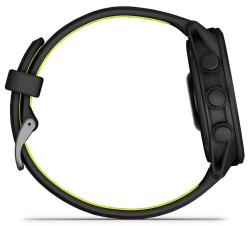 Смарт-часы Garmin Forerunner 170, черный и черно-ярко-желтый ремешок (010-03920-00)