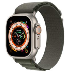 Apple Watch Ultra 49mm Green / Titanium Case