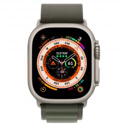 Apple Watch Ultra 49mm Green / Titanium Case