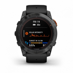 Garmin Fenix 7X Pro Solar Edition Slate Gray with Black Band