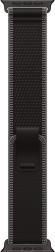 Apple Watch Ultra 3 (2025) 49mm Black Titanium Case with Black/Charcoal Trail Loop (S/M)