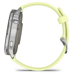 Умные часы Garmin Venu 4 45mm Silver Citron Green (010-03014-02)