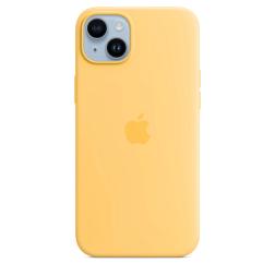 Силиконовый чехол MagSafe для iPhone 14 Plus - Sunglow (MPTD3ZM/A)