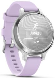 Умные часы Garmin Lily 2 Active, серебристый и светло-фиолетовый ремешок (010-02891-01)