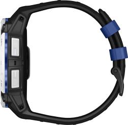 Смарт-часы Garmin Instinct 3 50 mm Solar, Whitestone with Black/Bolt Blue Band (010-02935-03)