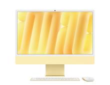 Моноблок Apple iMac 24 Retina 4,5K (M4, 10C CPU/10C GPU, 2024), 16 Гб, 512 Гб SSD, желтый