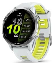 Смарт-часы Garmin Forerunner 970, Silver/White (010-02969-11)