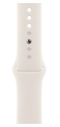 Умные часы Apple Watch SE 44mm (2024) Starlight Aluminium Case with Starlight Sport Band (MXEV3)