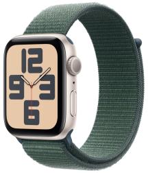 Умные часы Apple Watch SE 40mm (2024) Starlight Aluminum Case with Lake Green Sport Loop