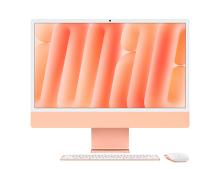 Моноблок Apple iMac 24 Retina 4,5K (M4, 8C CPU/8C GPU, 2024), 16 Гб, 256 Гб SSD, оранжевый (MWUJ3)