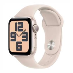 Умные часы Apple Watch SE 2023 GPS 40mm Starlight Aluminium Case with Starlight Sport Band (MR9U3)