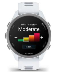 Смарт-часы Garmin Forerunner 170 Music, Whitestone with Whitestone/Cloud Blue Band (010-03920-11)