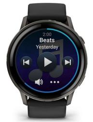 Умные часы Garmin Venu 4 45mm Slate with Black Silicone Band (010-03014-00)